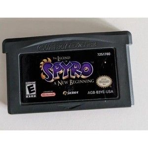 The Legend of Spyro A New Beginning Nintendo Game Boy Advance GBA Authentic